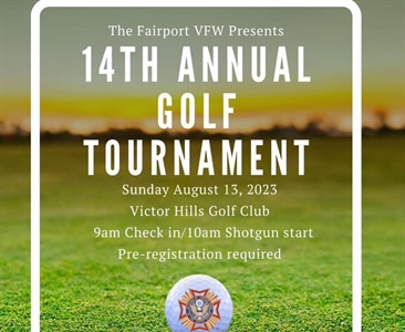 ⛳️ 

Register here 

https://vfw8495.com/di/vfw/v2/default.asp?pid=93052&fbclid=IwAR2UGIzngdxOMN1KIgkBNu6k6EZ_6SbbYXW_UcxyBReZ37U5Il_ZhH70UkE_aem_AWpwLUv3AfeaGxPvnvB9NQoxc4ZtF4KXhKCGV1rYT6_mjf-2PMZTkDKMHYQ0rh0NQM4&mibextid=Zxz2cZ