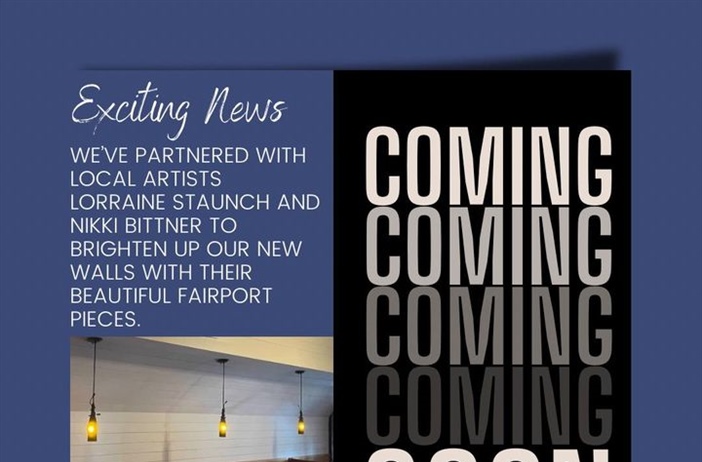 Stay tuned…

#supportlocal #supportsmallbusiness  #smallbusinessowner #thefairportvillageinn #fvi #fairportvillageinn #FVI #thefvi #SupportSmallBusiness #FairportNY