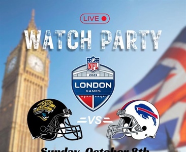 Another Sunday Funday 1pm game this weekend for the Bills! 

Mark your calendars for the following Sunday. We will be open at 8:30am for the London game. Carly will be behind the bar. 
Drink and Breakfast specials 
will be available. 

the fvi.com
585-388-0112