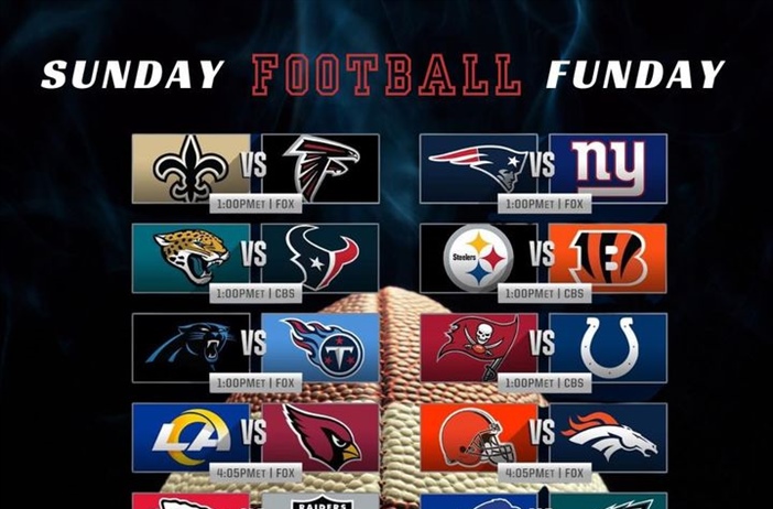 🎶 I wish it was Sunday woah woah, ‘cause that’s my fun day woah woah 🎶 Oh wait it is…SUNDAY FUNDAY!!

1 o’clock Steelers game
4:25pm Bills game 
Perfect games right in the sweet spot of the day! 

Let’s gooooooo!!! 

thefvi.com
585-388-0112