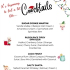 🎄Our Holiday Cocktail menu is out! 🎅🏻Cheers my deers 🥂