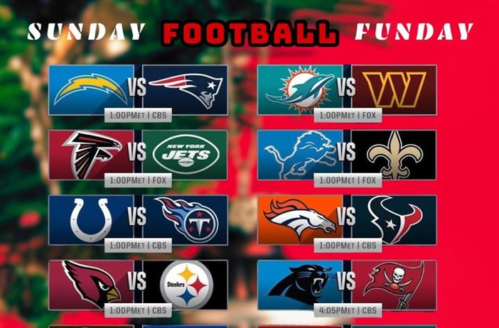 🏈 It’s Game Day 🏈

We’ll have the Steelers on the big screen! Come on down for some football, wings, beer and holiday cheer!

Let’s goooo!!!🍻

585-388-0112
thefvi.com