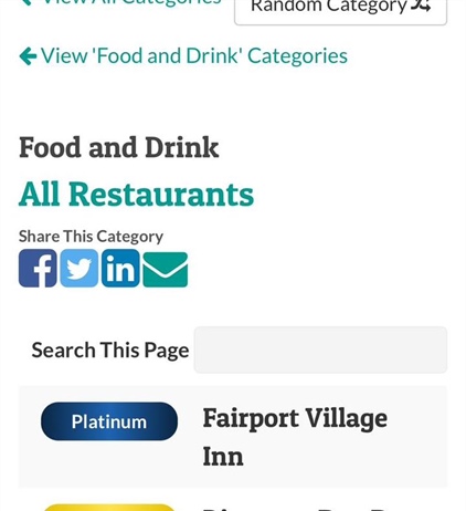 Photos from Fairport Village Inn's post