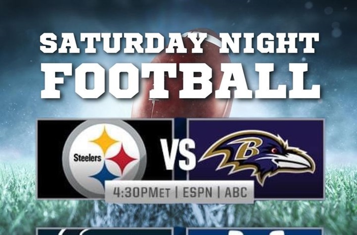 Big Saturday games on tonight!

Let’s gooooo!! 🖤💛