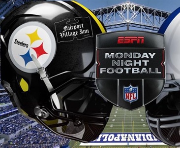 🏈 Monday Night Football 🏈 Steelers vs Colts! Here we go Steelers…here we go! ⚫️✨

$10 Wing specials (dine-in only)
$15 Bucket of...