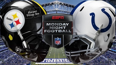🏈 Monday Night Football 🏈 Steelers vs Colts! Here we go Steelers…here we go! ⚫️✨

$10 Wing specials (dine-in only)
$15 Bucket of...