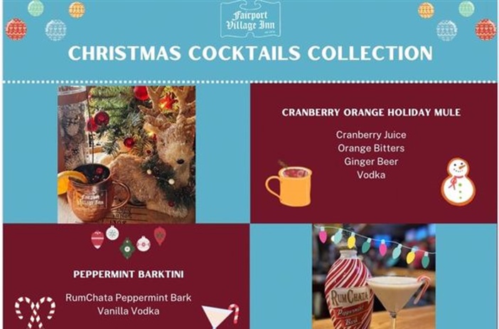 Starting today and thru the holidays our Christmas Cocktails Collection will be available! 🍹🎄

🍺 We also have on tap Great Lakes...