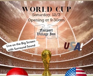 ⚽️ World Cup 🇳🇱 vs 🇺🇸 We’re opening early today!! USA USA!