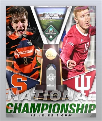 Let’s Go ‘Cuse Soccer! The college cup final will be on tonight!! 🍊⚽️ Match starts at 6pm!