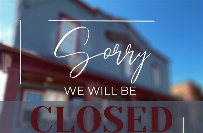 Sorry for any inconvenience but we will be closed this coming Monday, 2/13. A much needed day of rest for all of us. We will be back open Tuesday at 11am with all new specials for next week.