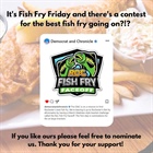 🍻𝐇αρρ𝗒 𝐅𝗂𝗌ɦ 𝐅𝗋𝗒 𝐅𝗋𝗂ᑯα𝗒!🍻

There’s a contest, March Madness style with brackets, for the best fish fry in Rochester. 
Nominations are being accepted now until the 19th. If you think ours is worthy please nominate us. 
Thank you 😊 

Link👇🏻
https://dandcpoll.survey.fm/rochesters-best-fish-fry?mibextid=Zxz2cZ
(For instagram link is in our story)