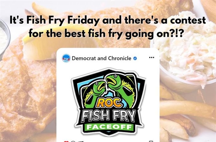 🍻𝐇αρρ𝗒 𝐅𝗂𝗌ɦ 𝐅𝗋𝗒 𝐅𝗋𝗂ᑯα𝗒!🍻

There’s a contest, March Madness style with brackets, for the best fish fry in Rochester. 
Nominations are being accepted now until the 19th. If you think ours is worthy please nominate us. 
Thank you 😊 

Link👇🏻
https://dandcpoll.survey.fm/rochesters-best-fish-fry?mibextid=Zxz2cZ
(For instagram link is in our story)