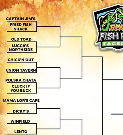 Who has Rochester's best fish fry? Bracket of 32 set for ROC Fish Fry Faceoff