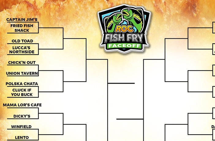 Who has Rochester's best fish fry? Bracket of 32 set for ROC Fish Fry Faceoff