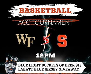 Here we go!! Syracuse’s first step towards the NCAA tournament! 
Game on the big screen today! Beer bucket special and a giveaway!! 
Let’s go Cuse!! 🏀🍊

thefvi.com
585-388-0112