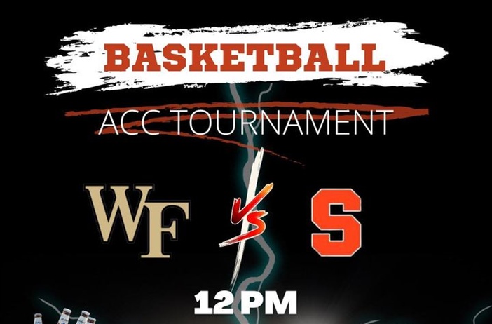 Here we go!! Syracuse’s first step towards the NCAA tournament! 
Game on the big screen today! Beer bucket special and a giveaway!! 
Let’s go Cuse!! 🏀🍊

thefvi.com
585-388-0112