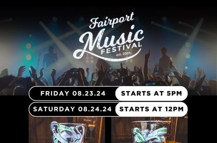 We have Fairport Music Festival tickets available in advance for $25