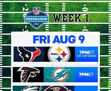 🏈 NFL Preseason Day 2 Action at Fairport Village Inn!