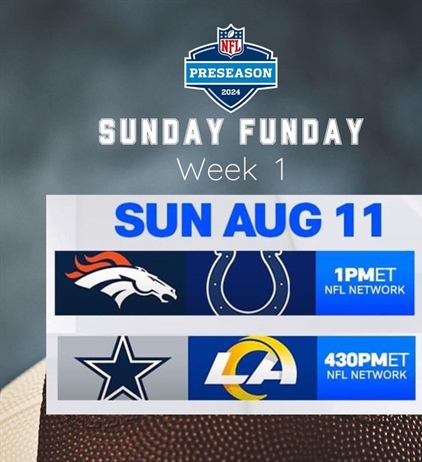 🏈 NFL Preseason Action at Fairport Village Inn!