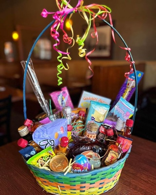 🐰Easter Basket Raffle. 🎟️ Every drink ordered gets a ticket entered to win the “adult” basket. Easter Bunny will pick the winner at 6pm.