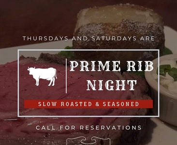 Prime Rib Nights at the Fairport Village Inn!