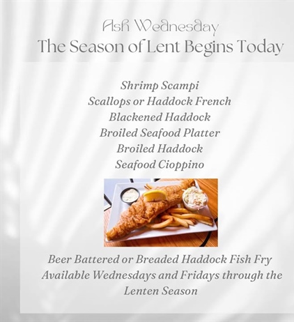 🙏🏻 Lent has begun, and that means it’s the perfect time to enjoy our Beer Battered or Breaded Haddock Fish Fry, available every Wednesday & Friday at the Fairport Village Inn!