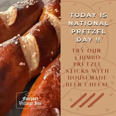 Pretzel 🥨 Day!!