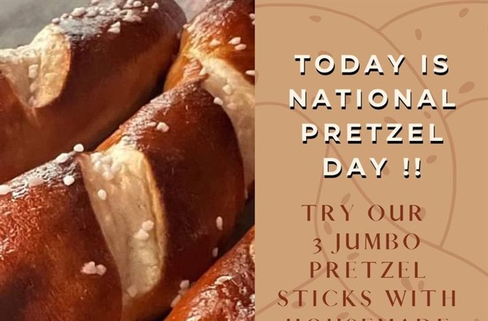 Pretzel 🥨 Day!!