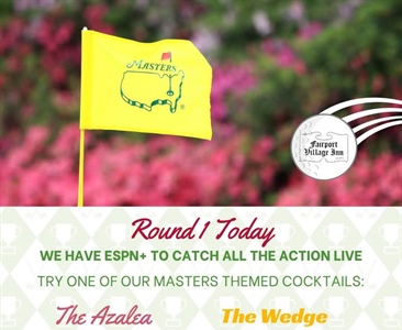 ⛳️ Round 1 of The Masters tees off today!