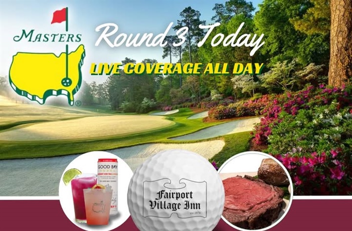 ⛳️ Moving Day at The Masters is here!