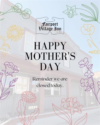 We are closed today so our team can spend time with their families and honor the incredible moms in their lives