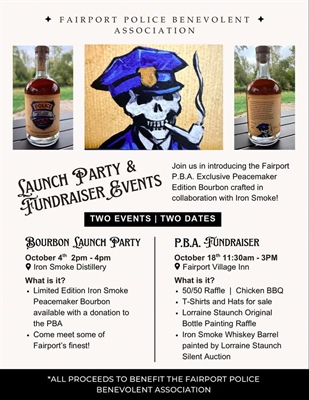 🗓️ Fairport Police Benevolent Association Events!