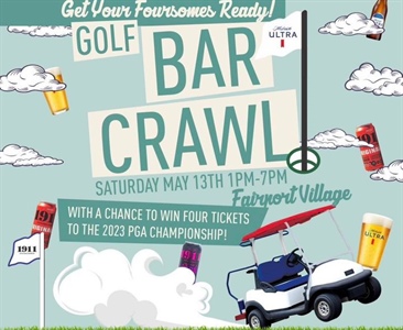 ⛳️🏌🏻‍♀️🏌🏻‍♂️ Bar Crawl this coming Saturday. Get your tickets in the link below 👇🏻

https://www.eventbrite.com/e/622513884787