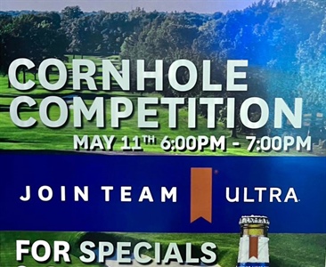 🌤️Come have some outdoor fun tomorrow with Mich Ultra’s Cornhole Competition! 

•Mich Ultra reps will have a couple of boards set up outside with shorten games (play until 11pts). 

•Sign up starts at 5:30pm. 

•Mich Ultra Swag available and prizes for the winners! 🏆

•We’ll have $3 - 16oz Mich Ultras all day! 🍻

thefvi.com
585-388-0112