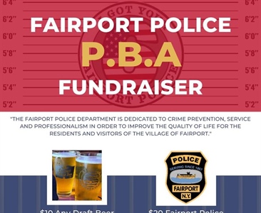 Come help us raise money for the Fairport Police Benevolent Association this Saturday from 12pm - 4pm!
See picture for details!

585-388-0112
thefvi.com