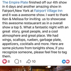 Such a great time with @the_empire_plate today