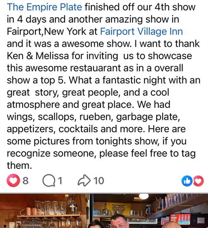 Such a great time with @the_empire_plate today