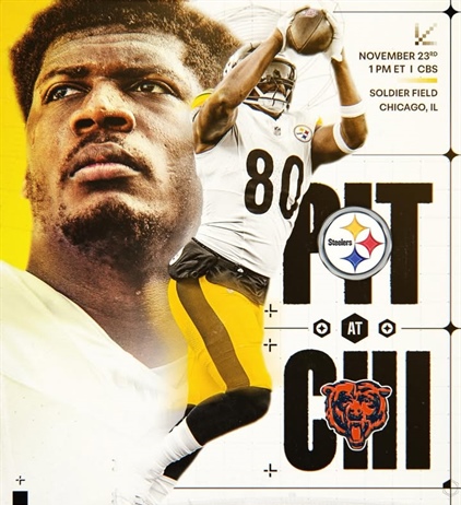 Attention Steeler Nation - We will have the game on the big screen with the sound on loud!!