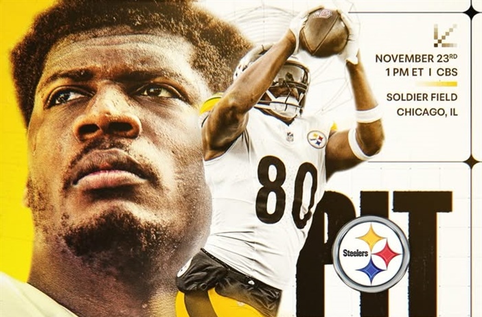 Attention Steeler Nation - We will have the game on the big screen with the sound on loud!!
