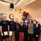 A few of our Christmas Spirit Crew tonight
