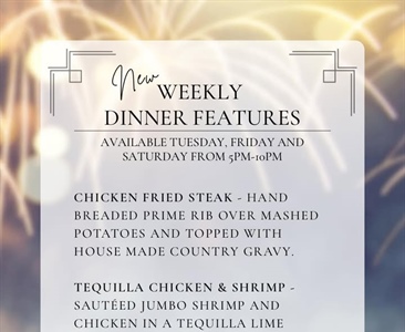 🔥 This Week’s Dinner Specials 🔥