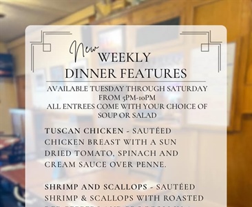 👨🏻‍🍳 New Week • New Specials 👨🏻‍🍳