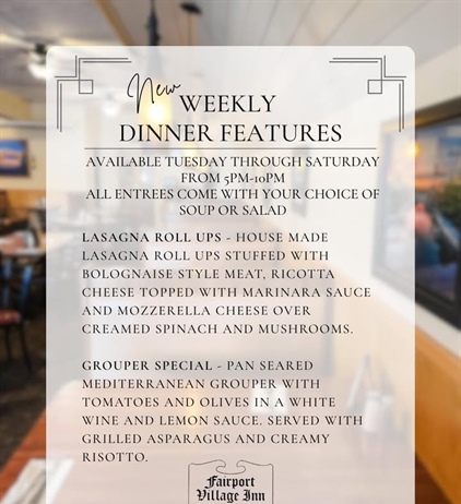 👨🏻‍🍳 New Specials This Week 👨🏻‍🍳