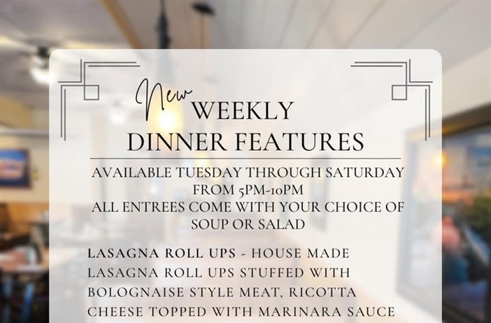 👨🏻‍🍳 New Specials This Week 👨🏻‍🍳