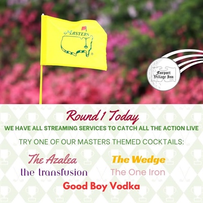 Round 1 of The Masters Tournament tees off today ⛳️