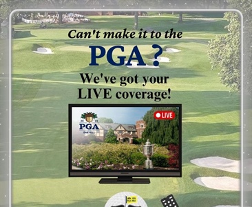 Watch all the action LIVE with us!! 
⛳️🏌🏻🍻

#PGAChampionship #pga #Fairport #fairportvillageinn #fairportvillage #fvi #FVI #thefairportvillageinn #eatlocal #supportlocalbusiness #smallbusinessowner #supportsmallbusiness #SupportSmallBusiness