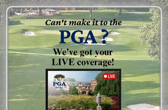 Watch all the action LIVE with us!! 
⛳️🏌🏻🍻

#PGAChampionship #pga #Fairport #fairportvillageinn #fairportvillage #fvi #FVI #thefairportvillageinn #eatlocal #supportlocalbusiness #smallbusinessowner #supportsmallbusiness #SupportSmallBusiness