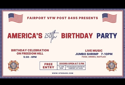 🎉🇺🇸 America’s 250th Birthday Party!