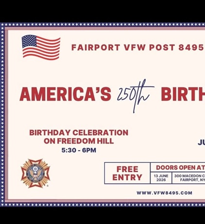 🎉🇺🇸 America’s 250th Birthday Party!