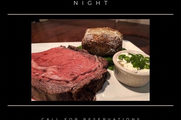 Every Thursday and Saturday it’s 
Ｐｒｉｍｅ　Ｒｉｂ　Ｎｉｇｈｔ. 
We have 3 sizes for you to choose from....